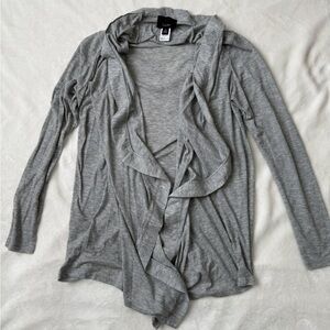 Luiere Light Gray Women's Cardigan